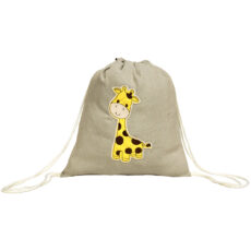 Σακίδιο πλάτης με θέμα την καμηλοπάρδαλη