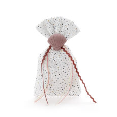 Πουγκάκι μπομπονιέρα με αρωματικό διακοσμητικό κοχύλι