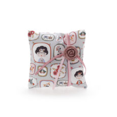 Ρομαντική μπομπονιέρα βάπτισης με φιγούρες της Frida Kahlo