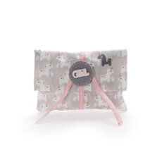 Μπομπονιέρα βάπτισης φάκελος με ρομαντικά σχέδια