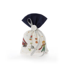 Πουγκάκι μπομπονιέρα βάπτισης με τον μικρό πρίγκιπα